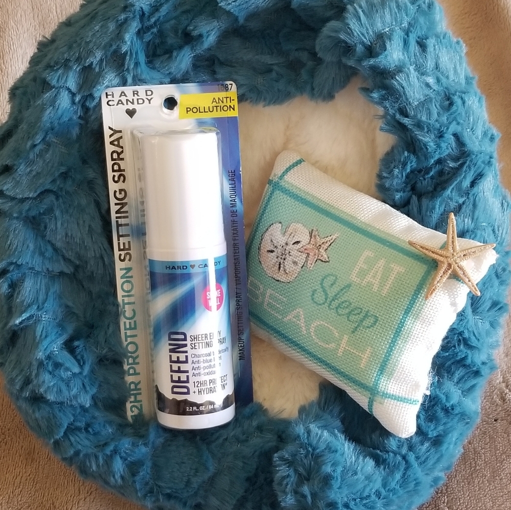 New Hard Candy Sheer Envy Defend Setting Spray